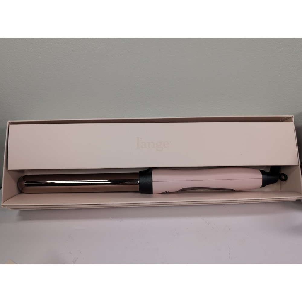 L'ange Le Curl 25mm Titanium Curling Wand Blush Lange